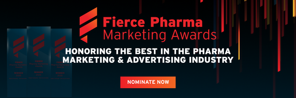 Fierce Pharma Marketing Awards Banner