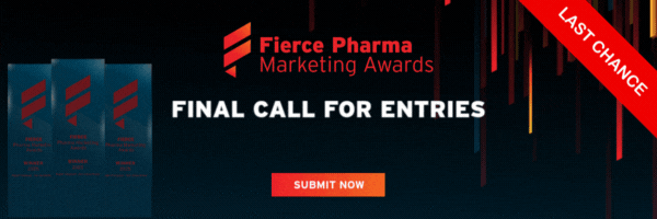 Fierce Pharma Marketing Awards Banner